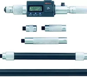 Mitutoyo Digital Tubular Inside Micrometer, 200000 reading, with various extensions