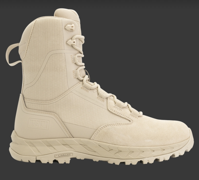 desert tan side zip boot UAE