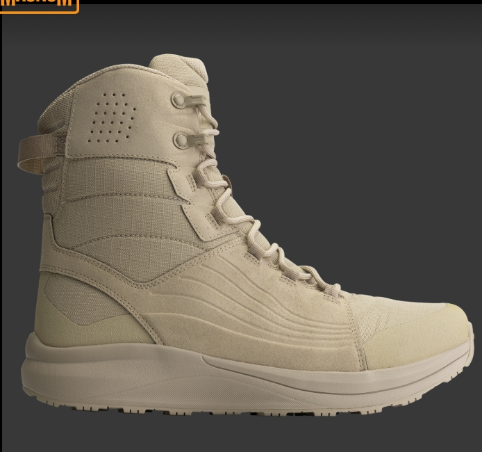 desert tan lightweight boot UAE